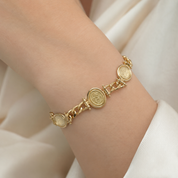 Bracciale - 18 carati Oro giallo
