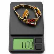 Bracciale - 18 carati Oro giallo - Made in Italy - Handmade