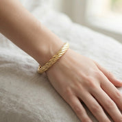 Bracciale - 18 carati Oro giallo - Made in Italy - Handmade