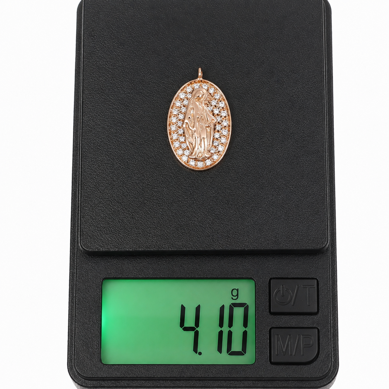 Ciondolo - 18 carati Oro rosa - 0.42ct. tw. Diamante (Naturale) - Made in Italy - Handmade
