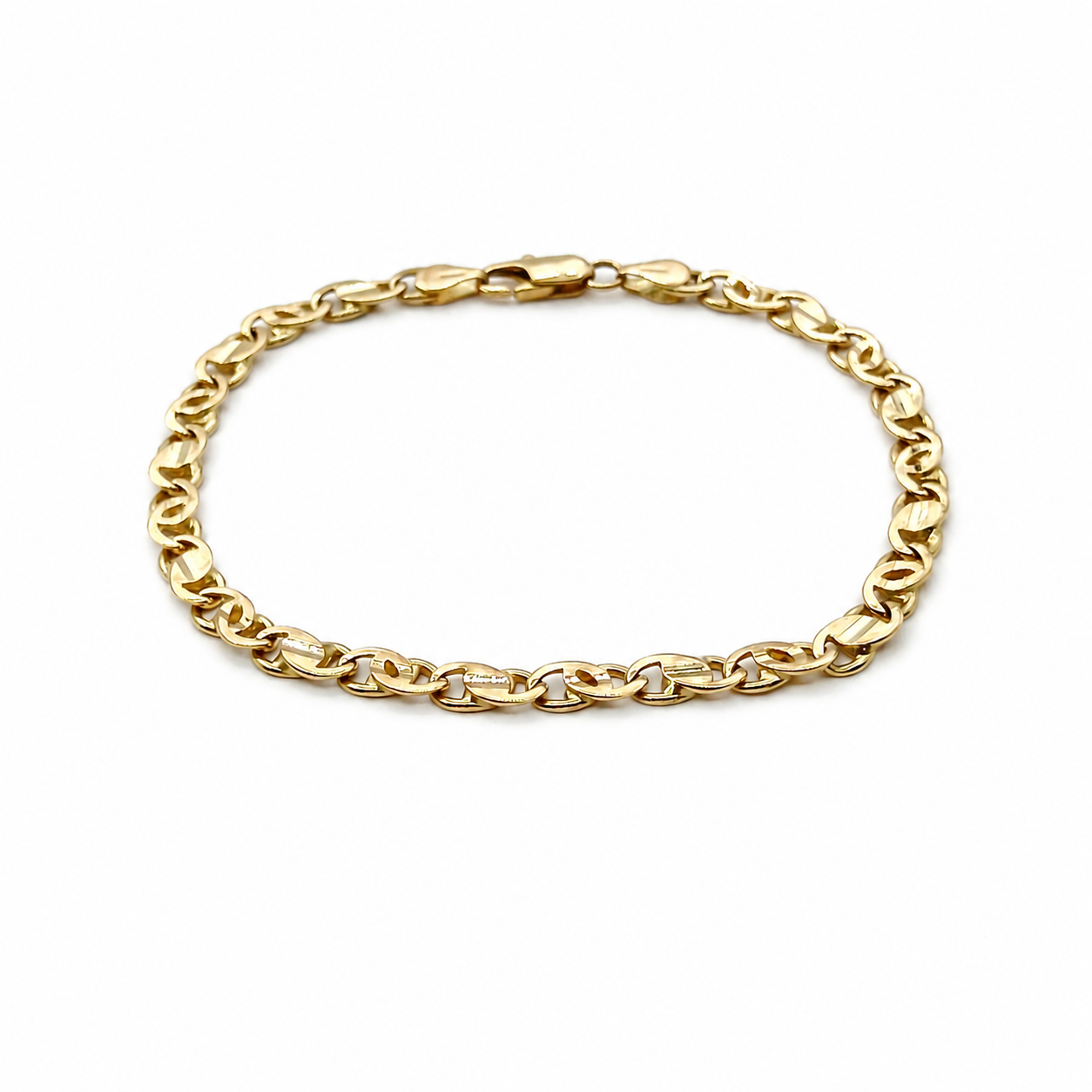 Bracciale - 18 carati Oro giallo - Handmade - Made in Italy