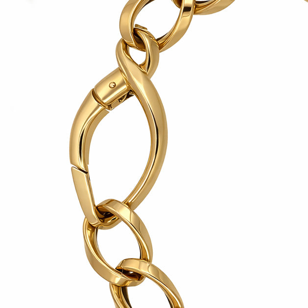 Bracciale unisex in oro giallo 18 Kt