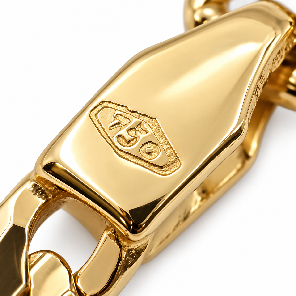 Necklace - 18 karat Yellow gold - Made in Italy - Handmade