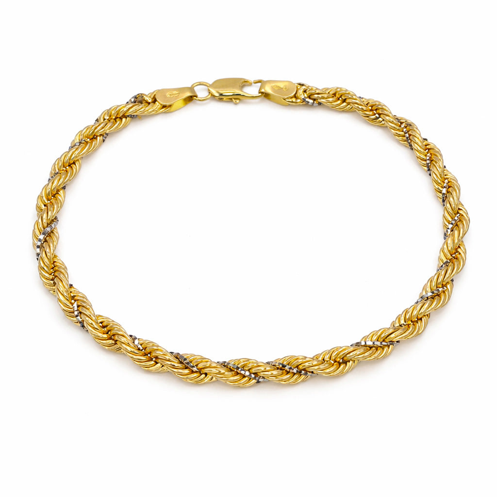 Bracciale - 18 carati Oro bianco, Oro giallo