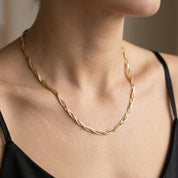 Collana - 18 carati Oro giallo - Made in Italy - Handmade