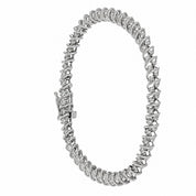 Bracciale - 14 carati Oro bianco - 2.00ct. tw. Diamante (Naturale) - Made in Italy - Handmade