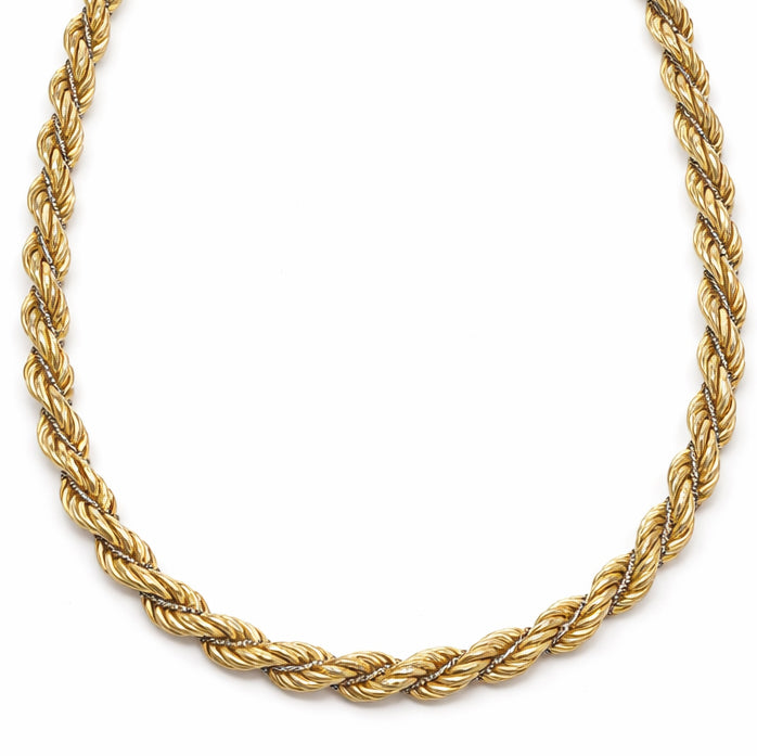 Collana - 18 carati Oro bianco, Oro giallo