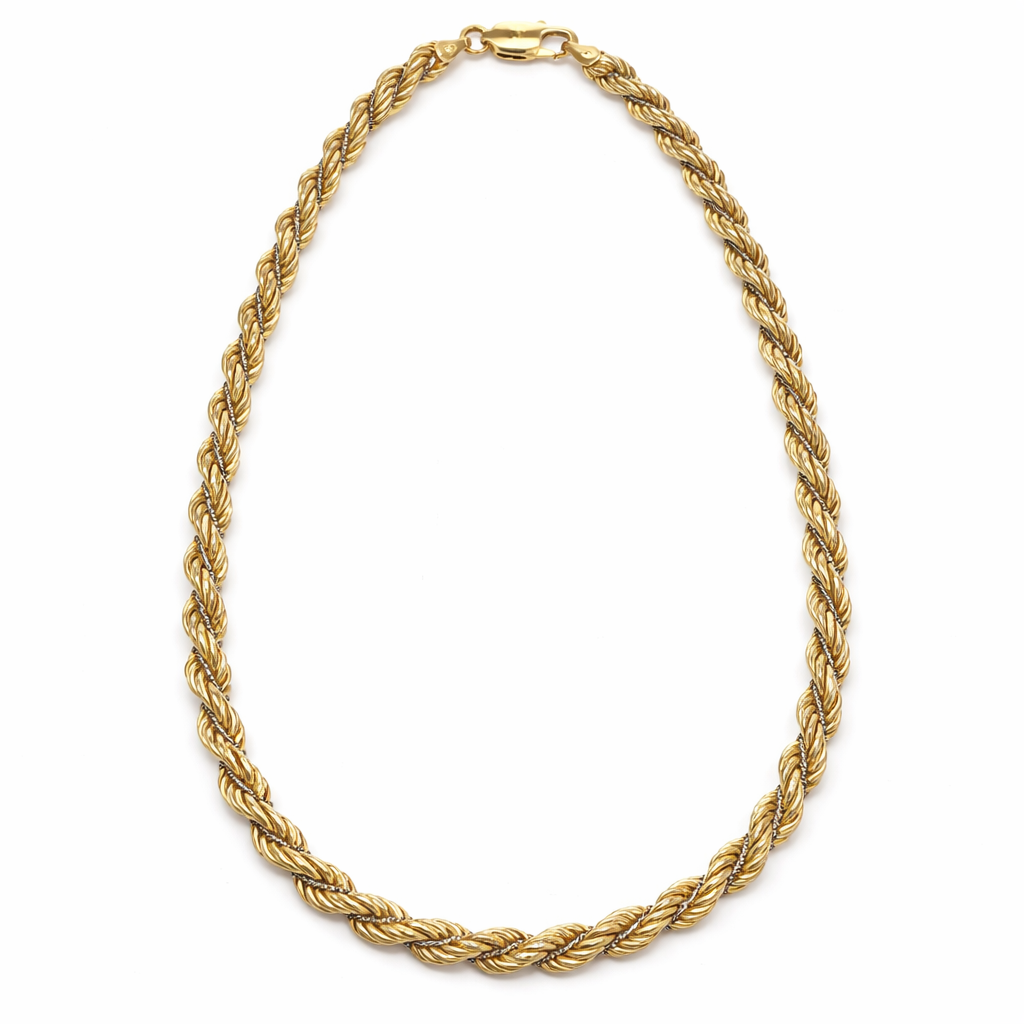 Collana - 18 carati Oro bianco, Oro giallo