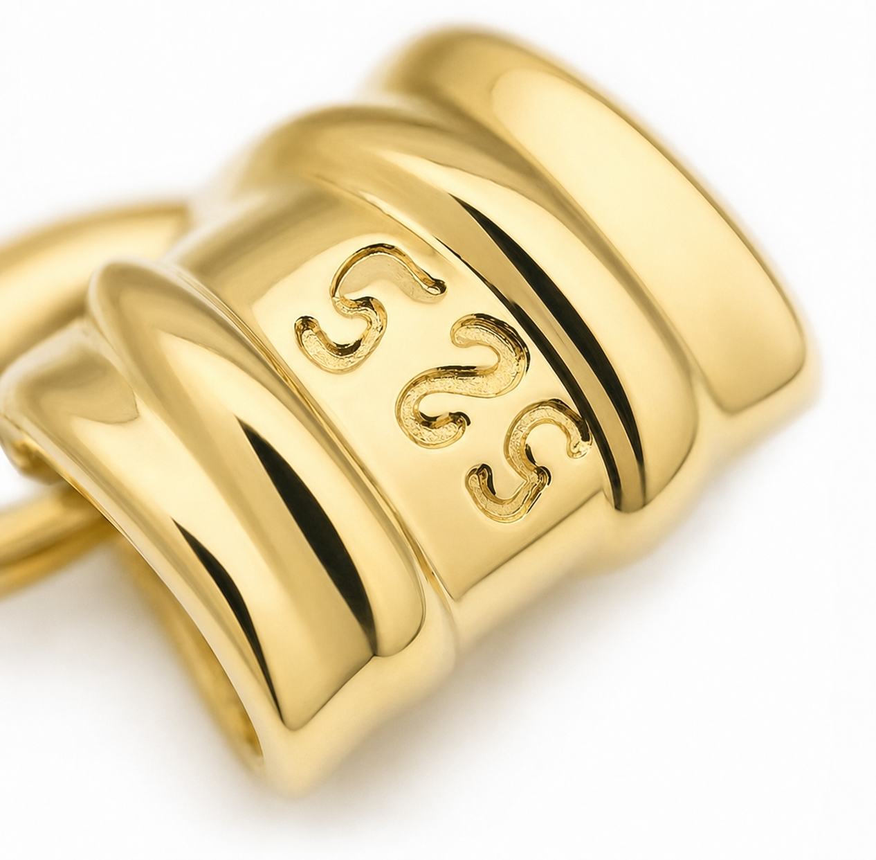 Ciondolo - 14 carati Oro giallo - Made in Italy - Handmade