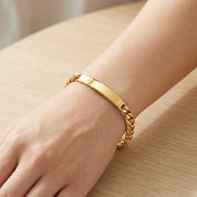 Bracciale - 18 carati Oro giallo - Made in Italy - HandMade