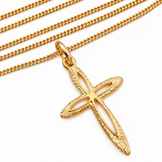 Necklace - 18 carat Yellow gold - Made in Italy - Handmade
