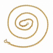 Collana - 18 carati Oro giallo - Made in Italy - Handmade