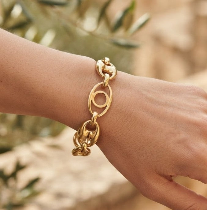 Bracciale - 18 carati Oro giallo