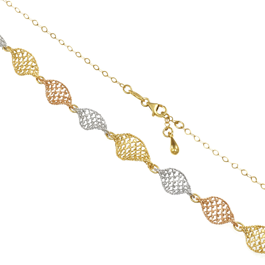 Collana - 18 carati Oro giallo, Oro bianco, Oro rosa