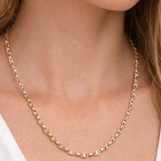 Collana - 18 carati Oro giallo, Oro bianco