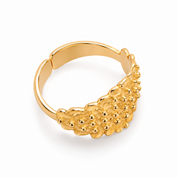 Anello - 18 carati Oro giallo - Made in Italy - HandMade