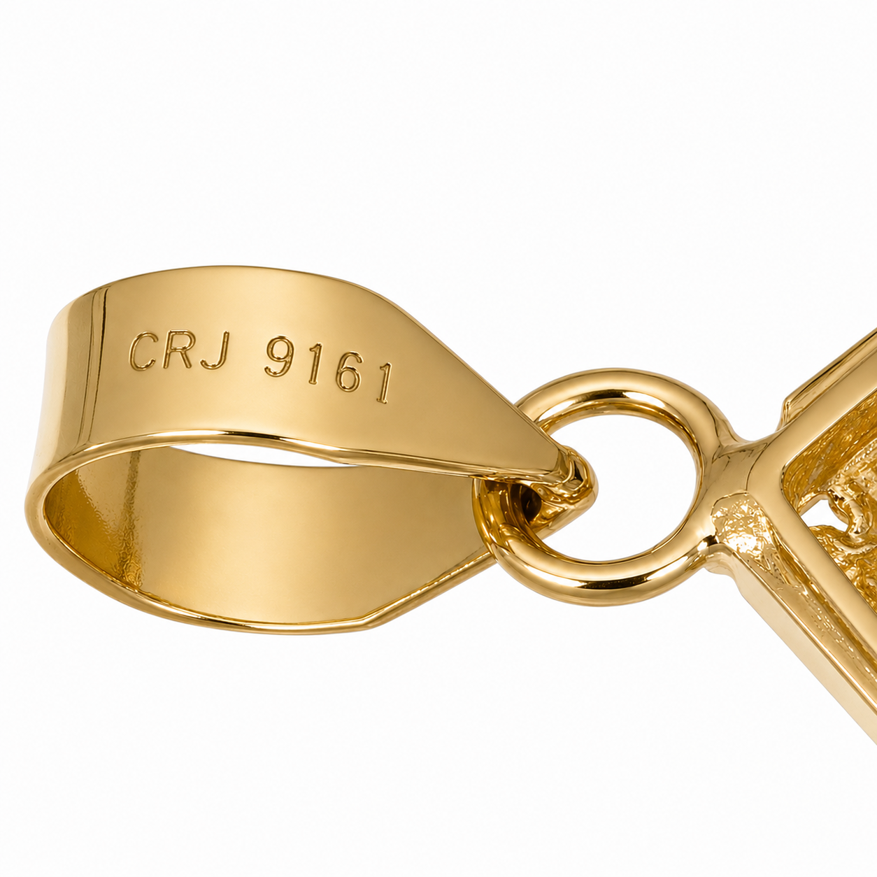 Ciondolo - 18 carati Oro giallo - Made in Italy - Handmade