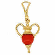 Ciondolo - 18 carati Oro giallo - Made in Italy - Handmade