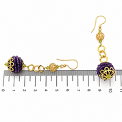 Orecchini - 18 carati Oro giallo - Made in Italy - Handmade