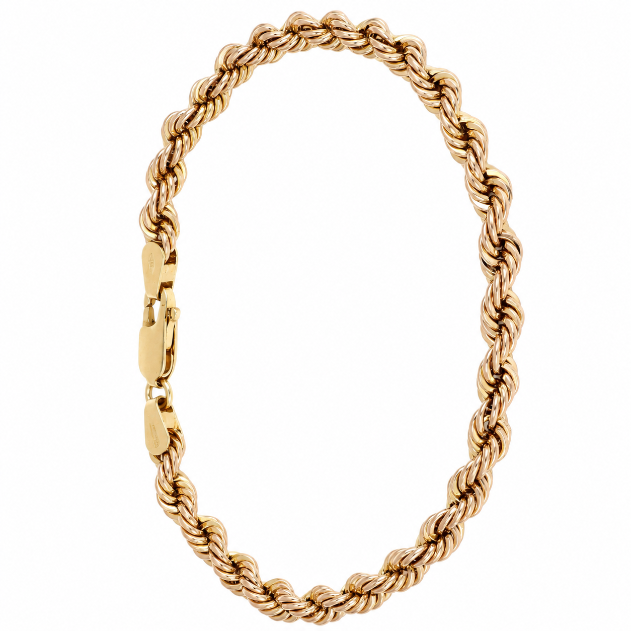 Bracciale - 18 carati Oro giallo - Made in Italy - Handmade