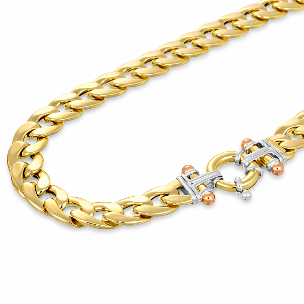 Collana - 18 carati Oro bianco, Oro giallo
