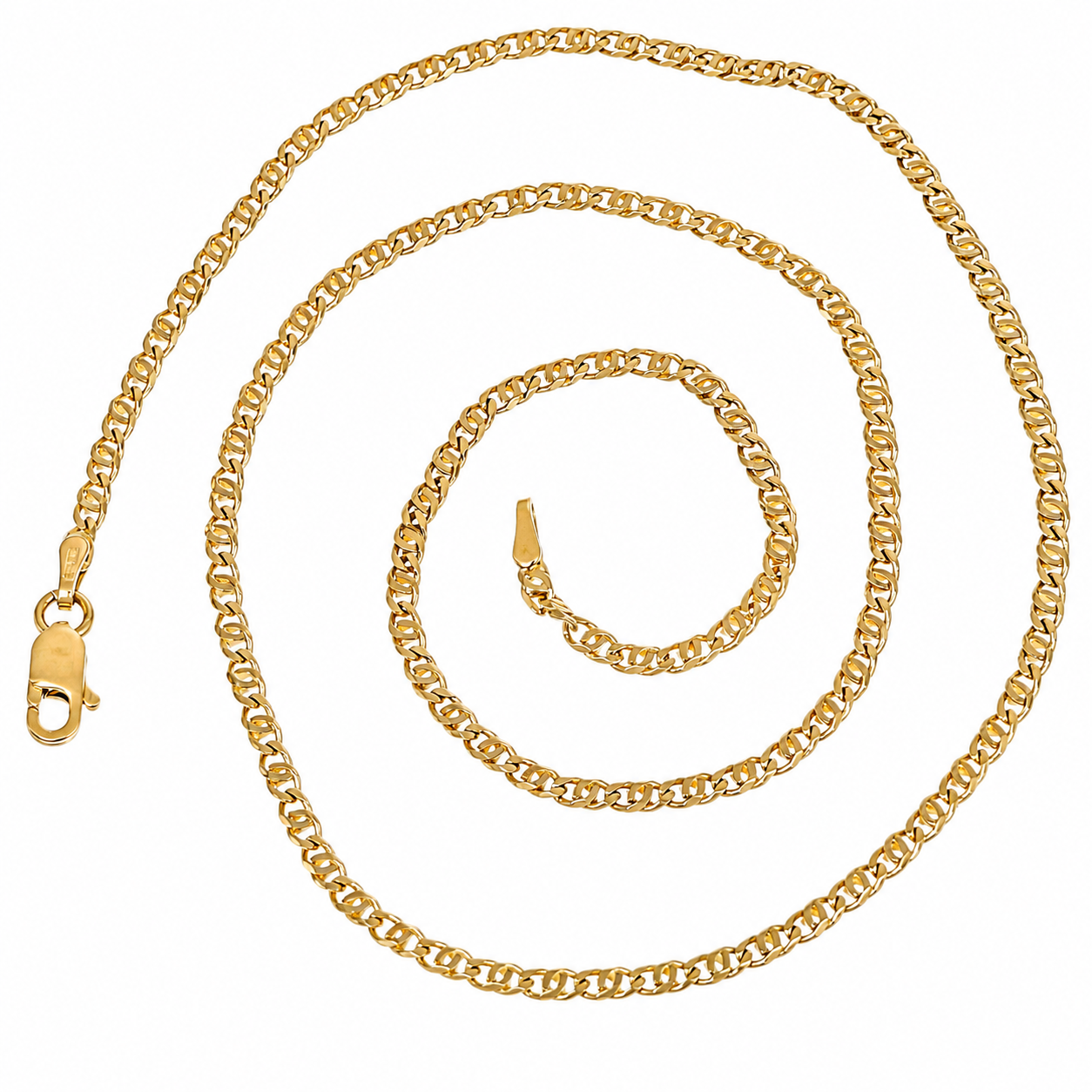 Collana - 18 carati Oro giallo - Made in Italy - Handmade