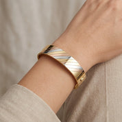 Bracciale - 18 carati Oro giallo, Oro rosa, Oro bianco - Made in Italy - Handmade