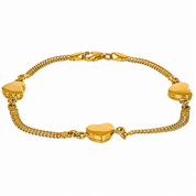 Bracciale - 18 carati Oro giallo - Made in Italy - Handmade