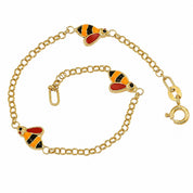 Bracciale - 18 carati Oro giallo - Handmade - Made in Italy