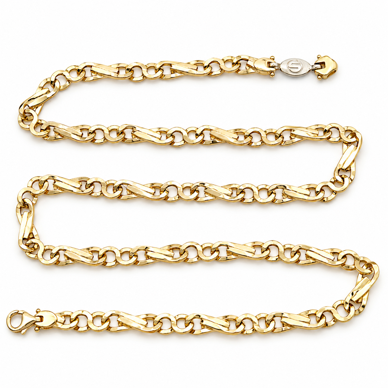 Collana - 18 carati Oro giallo - Made in Italy - Handmade