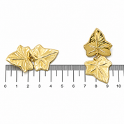 Orecchini - 18 carati Oro giallo - Made in Italy - Handmade