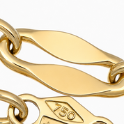 Bracciale - 18 carati Oro giallo - Handmade - Made in Italy