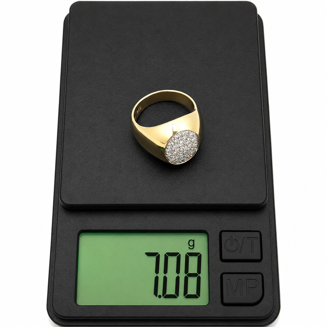 Anello - 18 carati Oro giallo - 0.33ct. tw. Diamante (Naturale)
