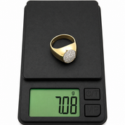 Anello - 18 carati Oro giallo - 0.33ct. tw. Diamante (Naturale)