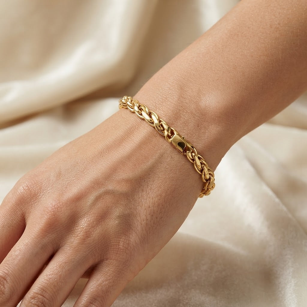 Bracciale - 18 carati Oro giallo - Made in Italy