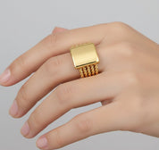 Anello - 18 carati Oro giallo