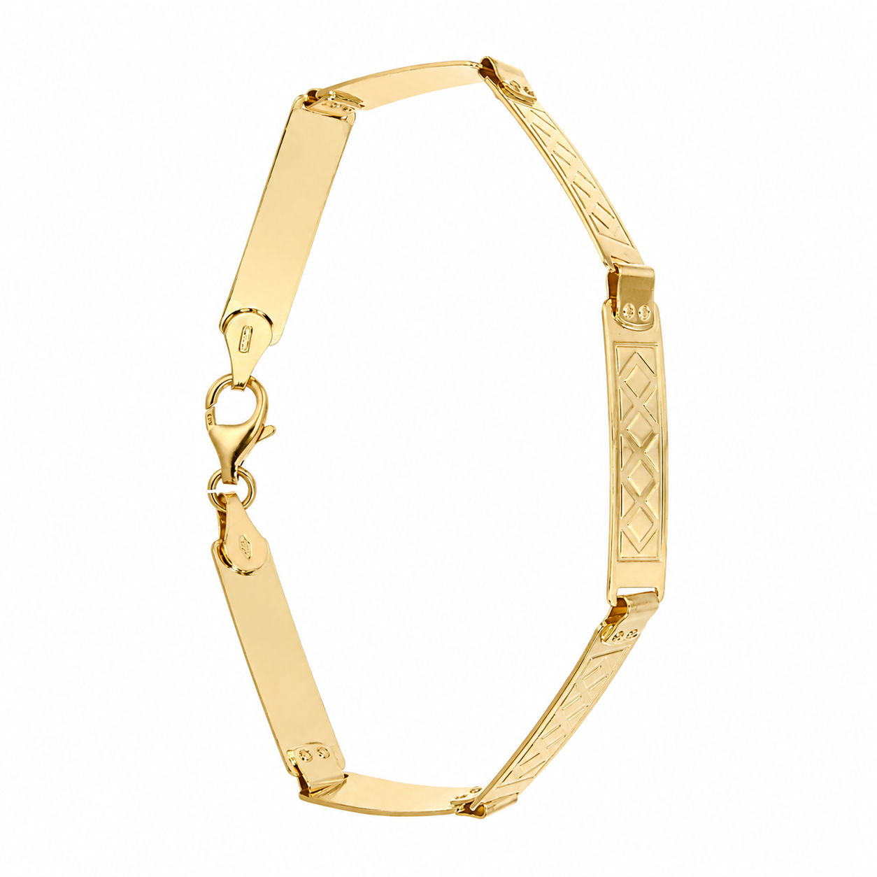 Bracciale - 18 carati Oro giallo - Made in Italy - Handmade