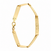 Bracciale - 18 carati Oro giallo - Made in Italy - Handmade