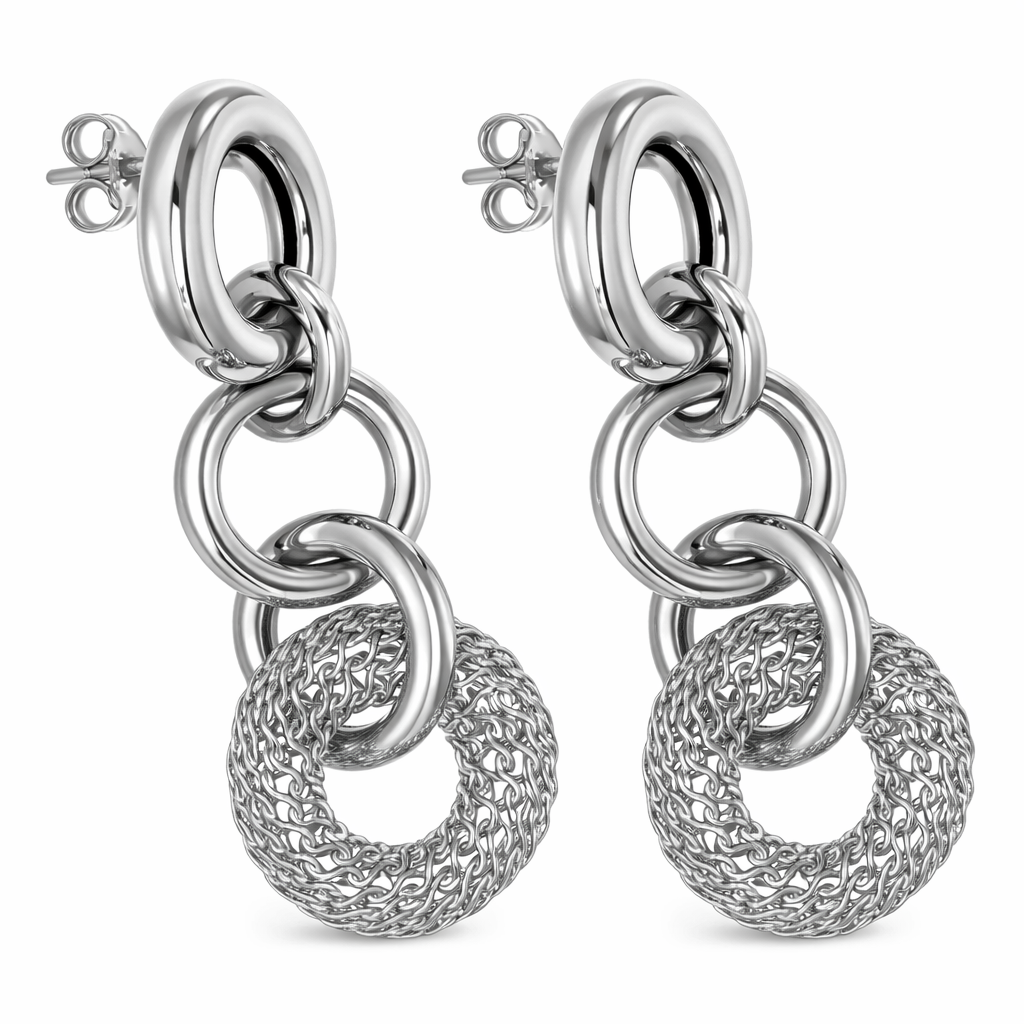 Orecchini - 18 carati Oro bianco