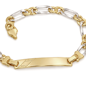Bracciale Oro Giallo Oro Bianco 18 carati