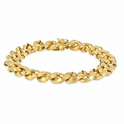 Bracciale - 18 carati Oro giallo - Handmade - Made in Italy