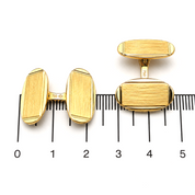 Gemelli - 18 carati Oro giallo - Made in Italy - Handmade