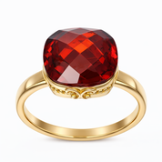 Anello - 18 carati Oro giallo