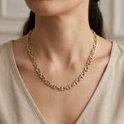 Collana - 18 carati Oro giallo, Oro bianco - Made in Italy
