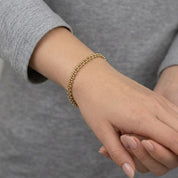 Bracciale - 18 carati Oro giallo - Handmade - Made in Italy