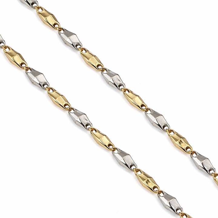 Collana - 18 carati Oro giallo, Oro bianco