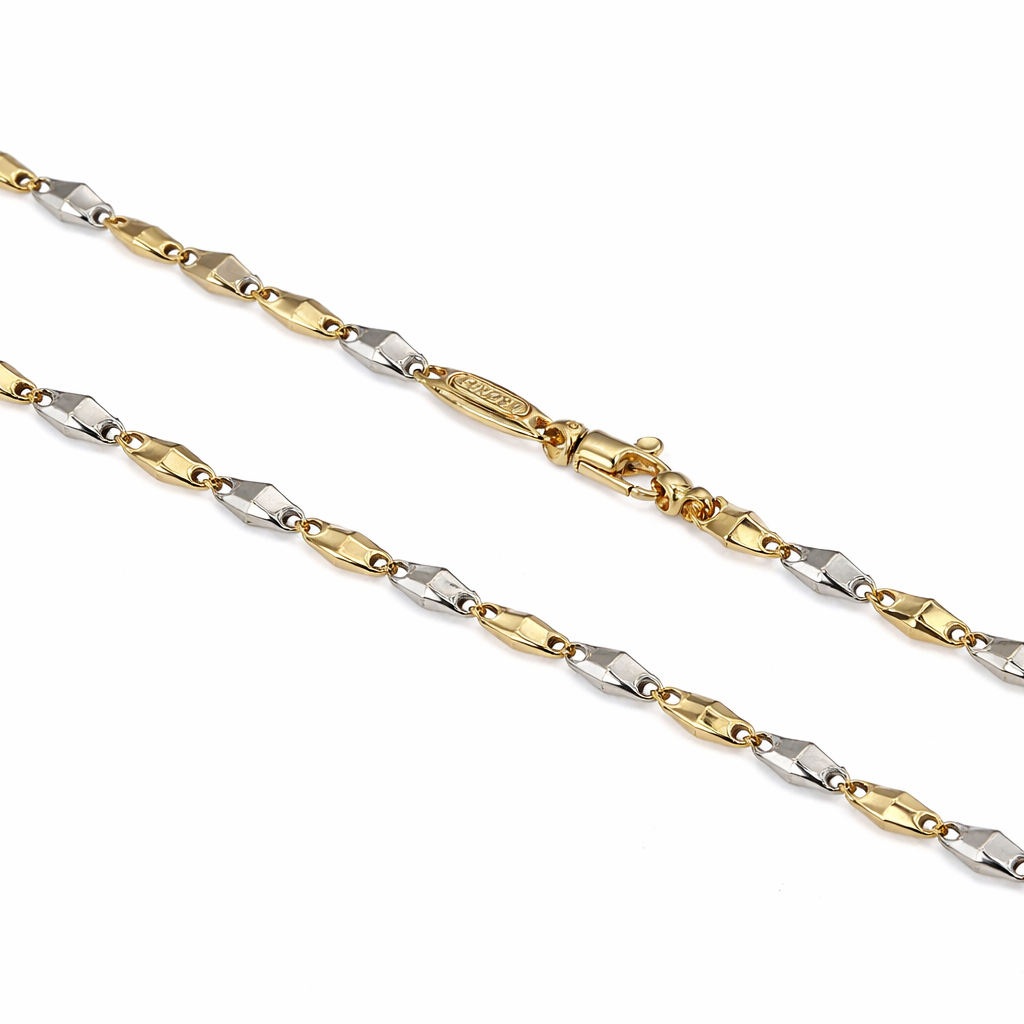 Collana - 18 carati Oro giallo, Oro bianco