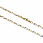 Collana - 18 carati Oro giallo, Oro bianco