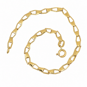 Bracciale - 18 carati Oro giallo - Handmade - Made in Italy