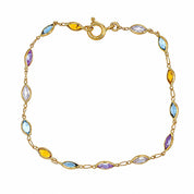 Bracciale - 18 carati Oro giallo - Made in Italy - Handmade